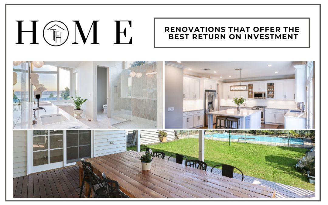 Home Renovations With The Best Return On Investment